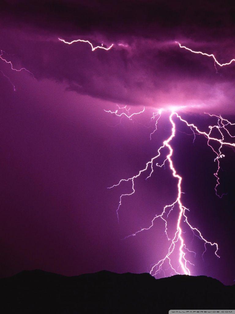 4K Ultra Hd Lightning Phone Wallpapers