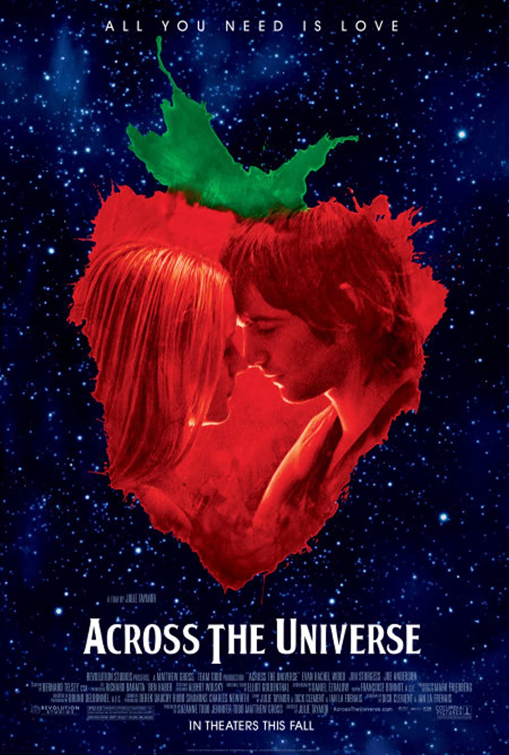 Across The Universe Strawberry Painting Wallpapers