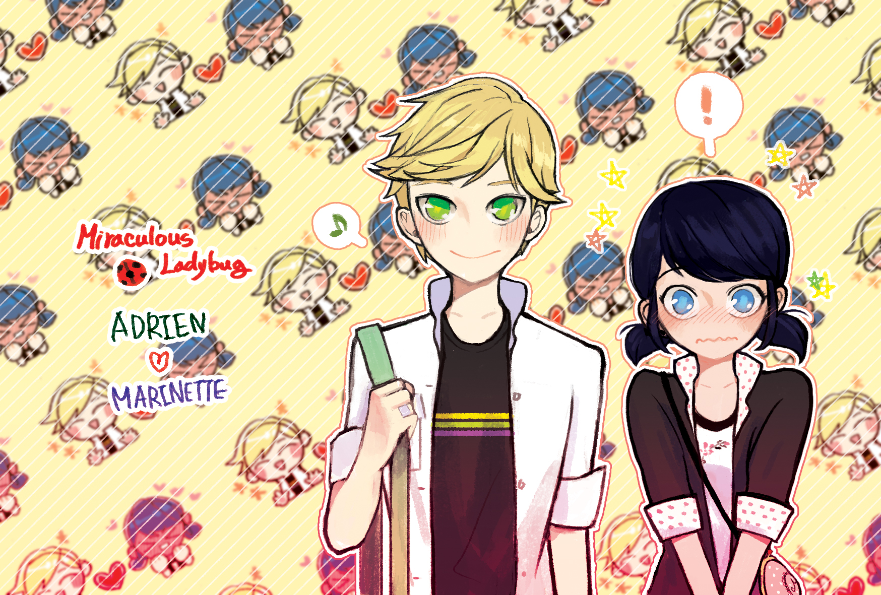 Adrien And Marinette Wallpapers