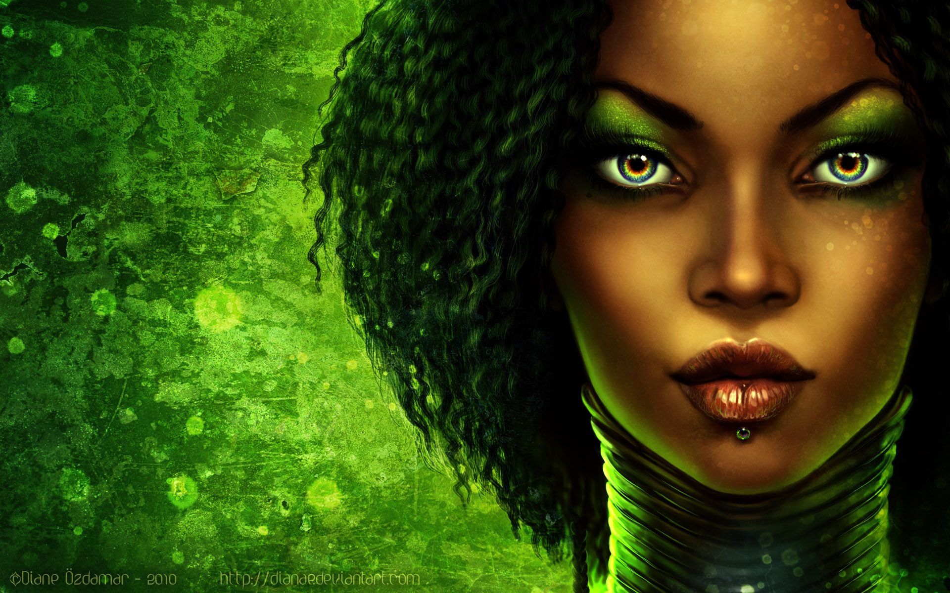 Afro Art Painting Wallpapers