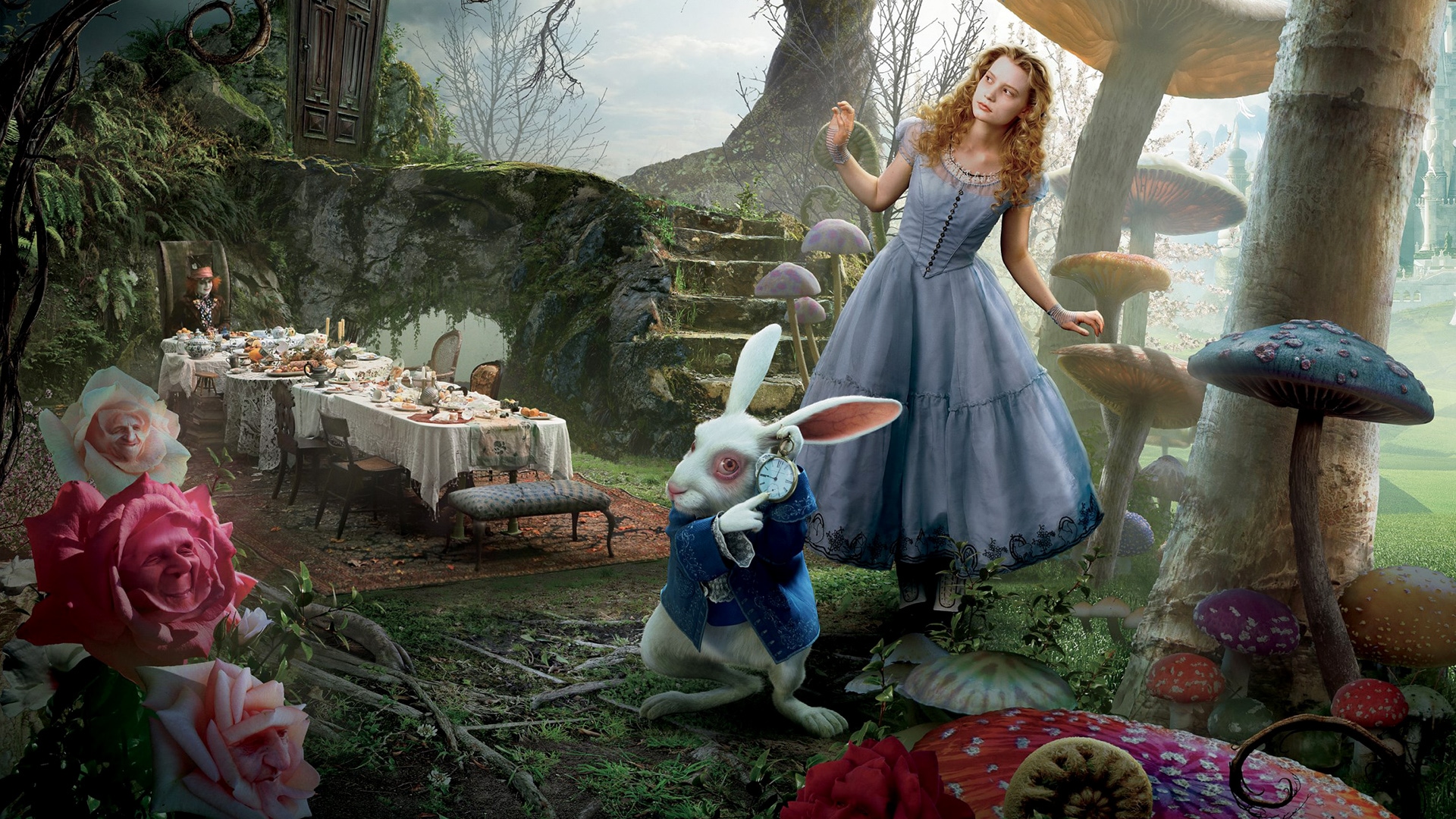 Alice In Wonderland 1920X1080 Wallpapers