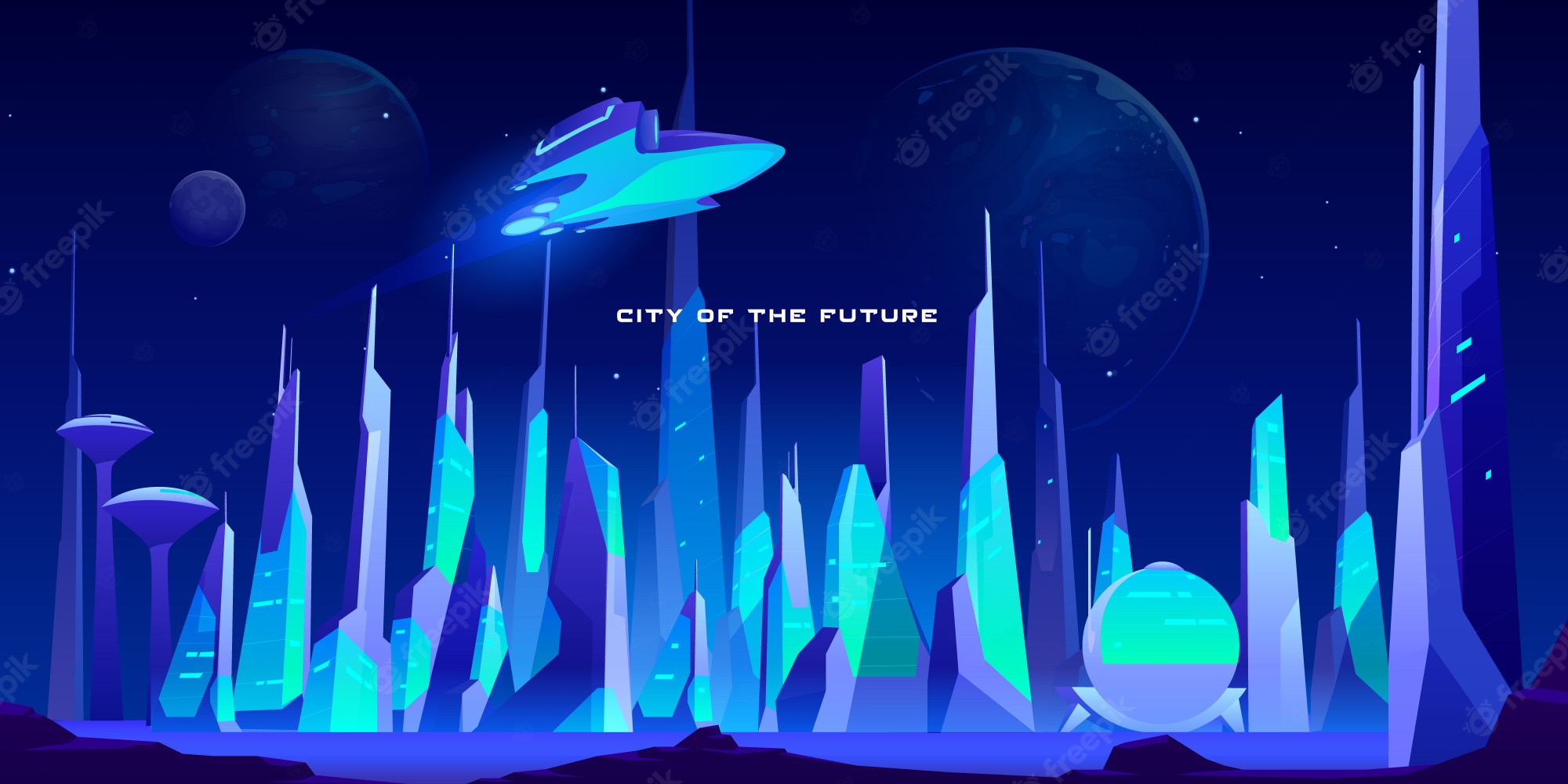 Alien City Wallpapers