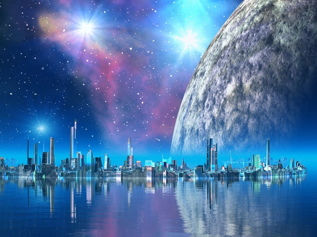 Alien City Wallpapers