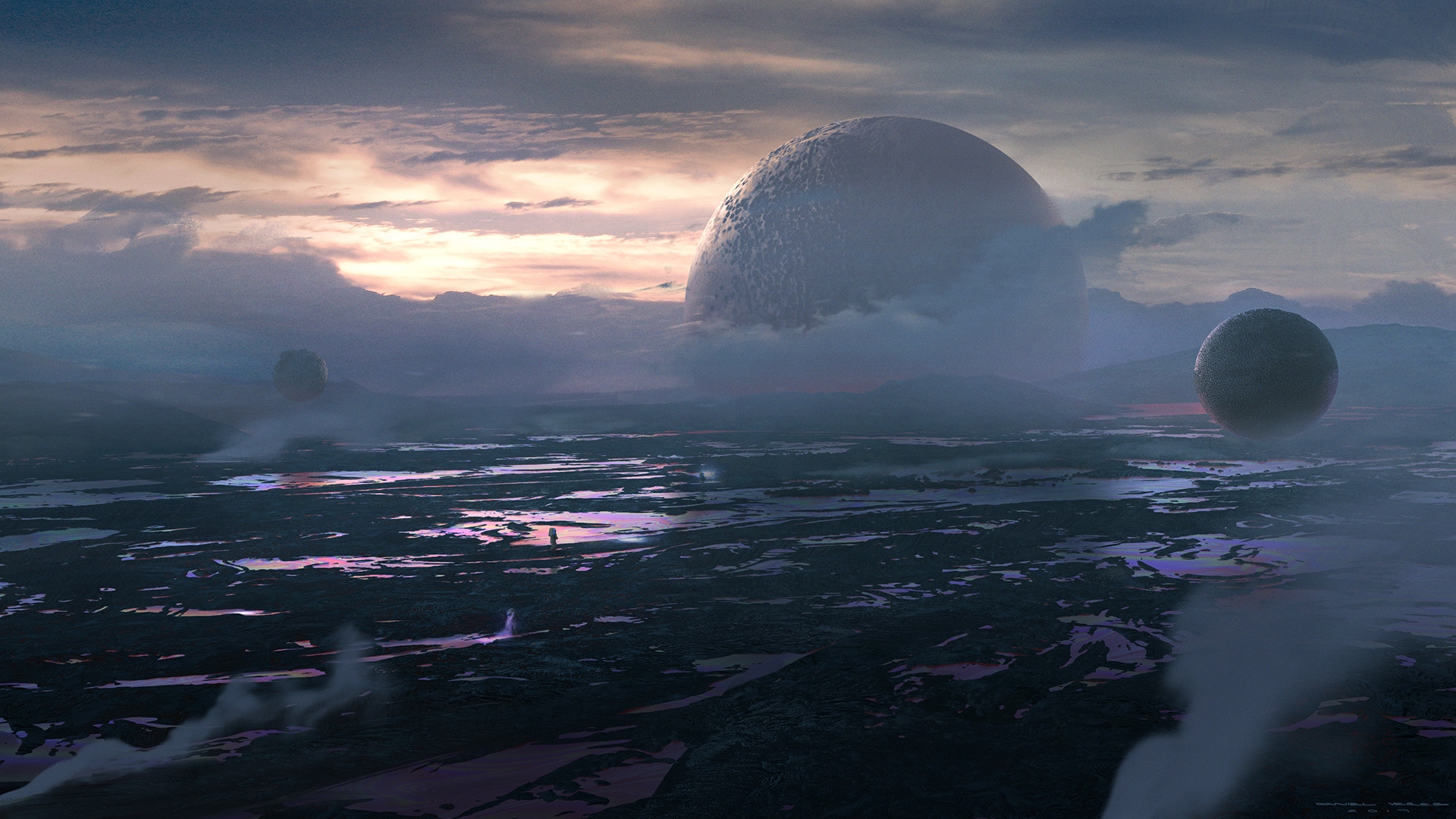 Alien Landscape Hd Wallpapers