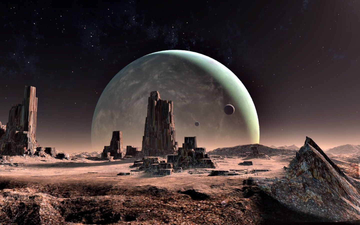 Alien Landscape Hd Wallpapers