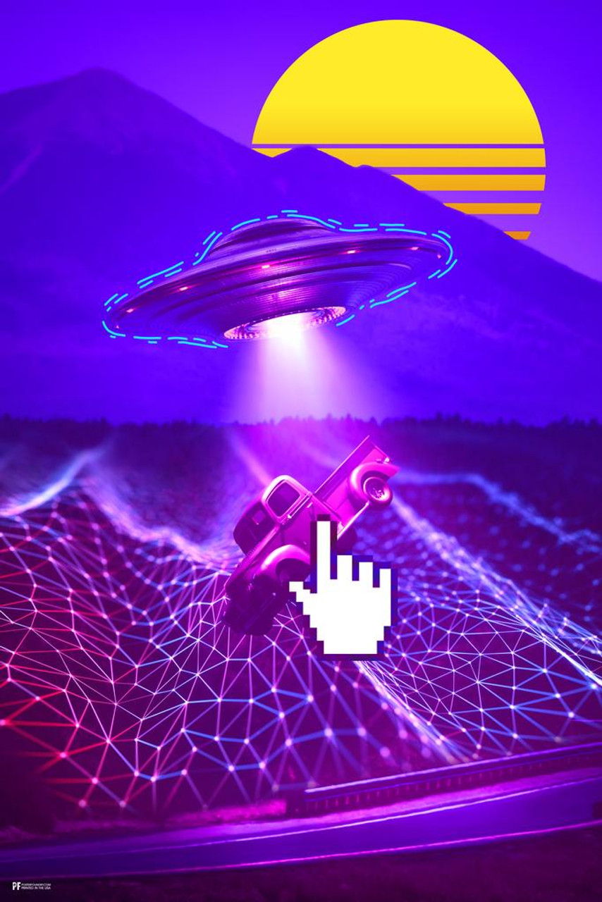 Alien Vaporwave Wallpapers