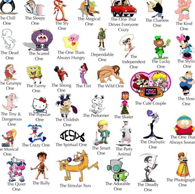 All Cartoon Characters In One Picture Wallpapers