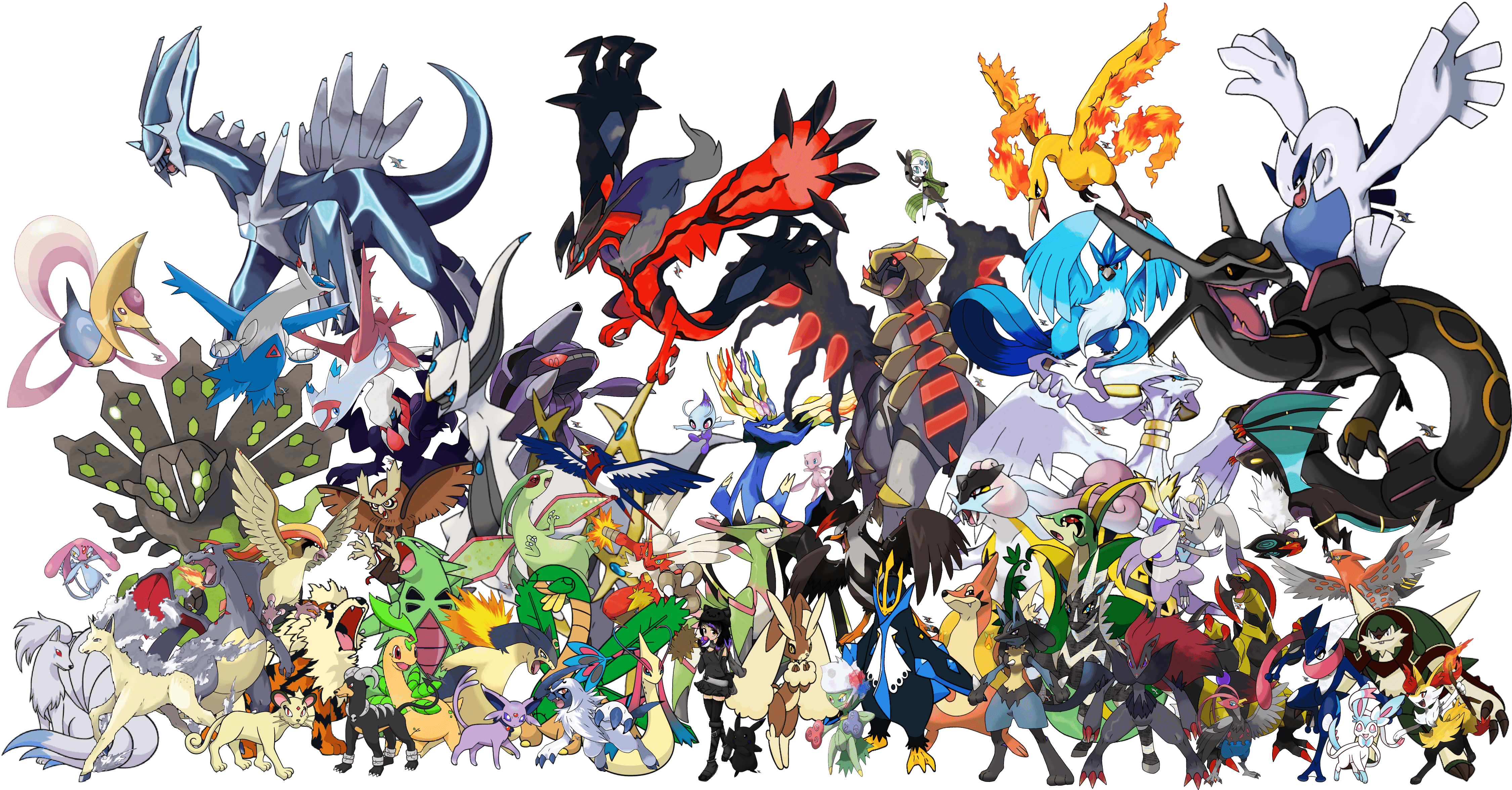 All Shiny Legendaries Wallpapers