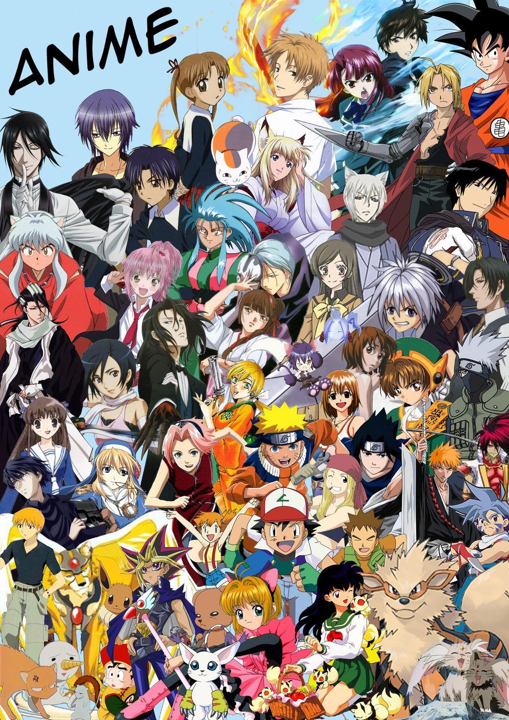 All The Anime Characters Wallpapers