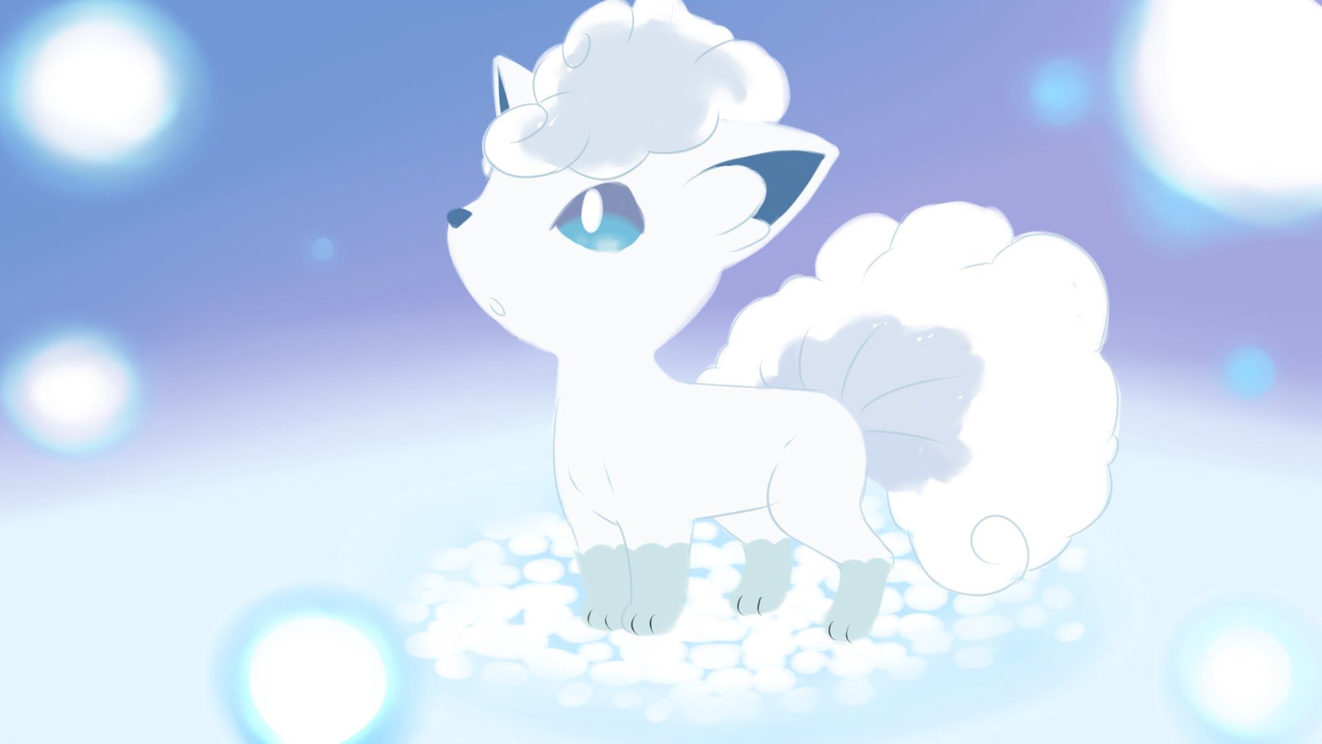 Alolan Vulpix Gif Wallpapers