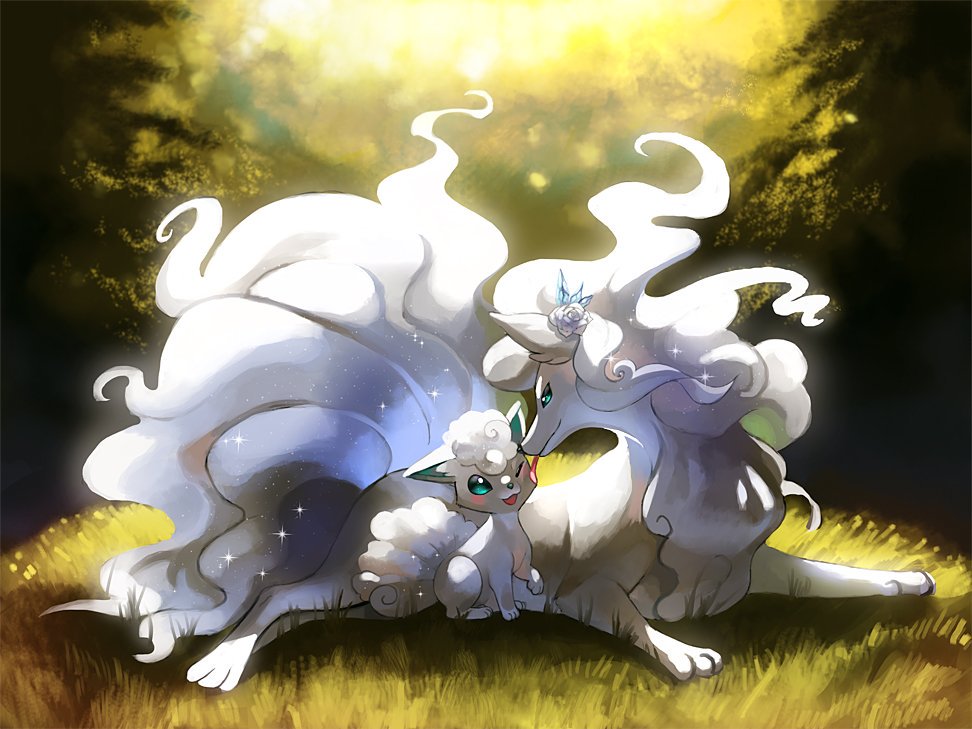 Alolan Vulpix Gif Wallpapers