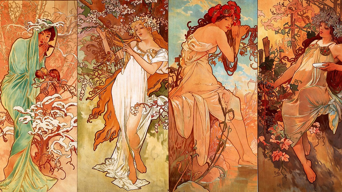 Alphonse Mucha Wallpapers