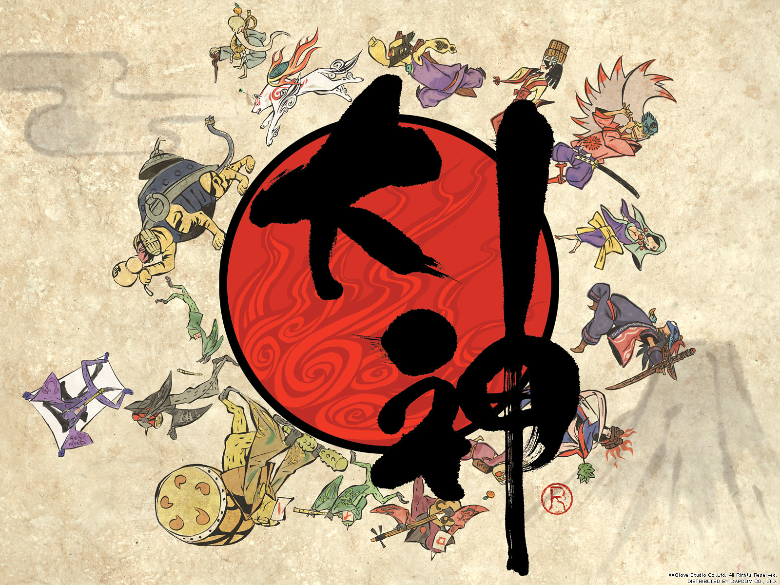 Amaterasu Okami Wallpapers