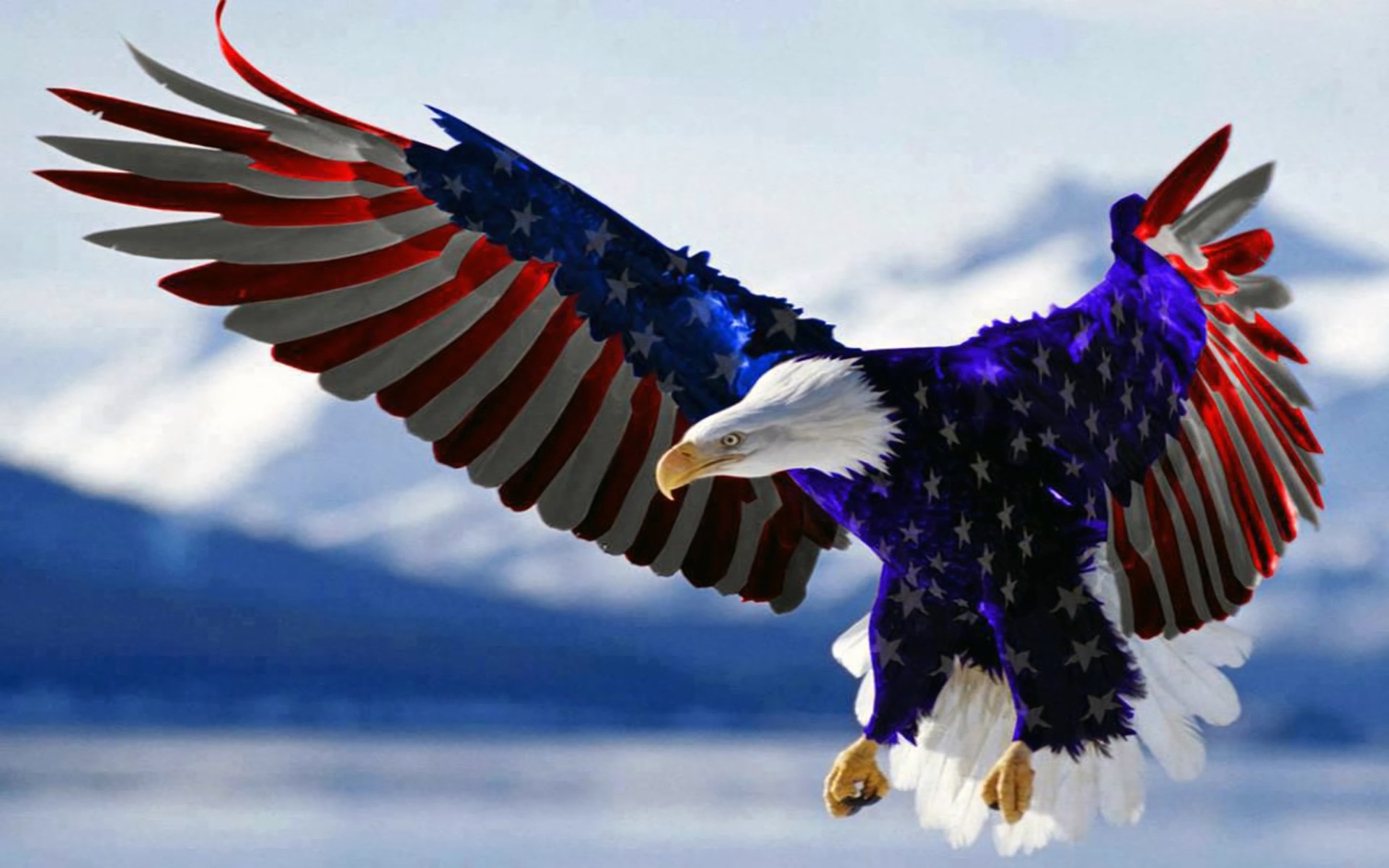 American Eagle Flag Wallpapers