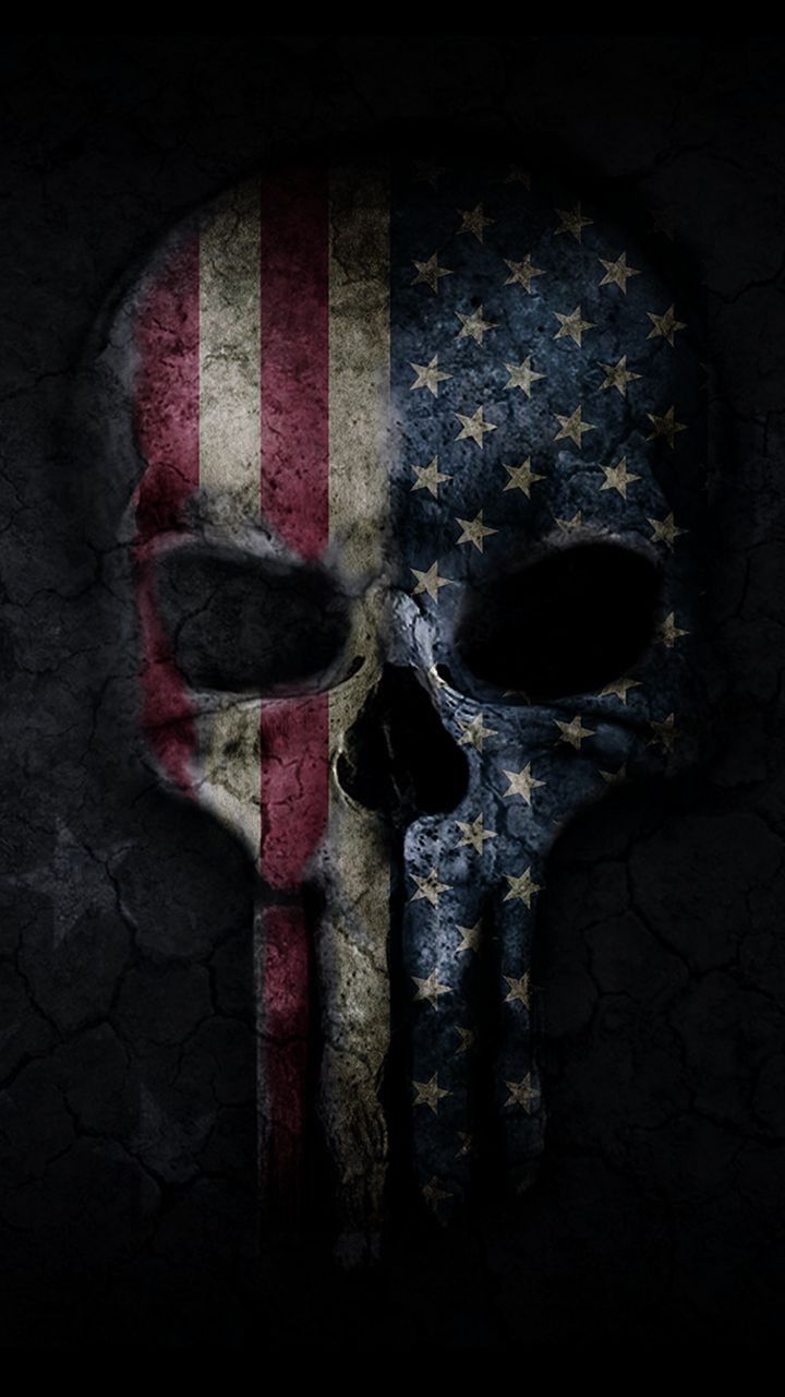 American Flag Punisher Skull Wallpapers