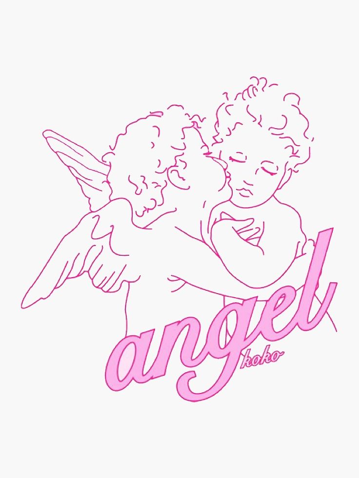 Angel Aesthetic Drawing Wallpapers