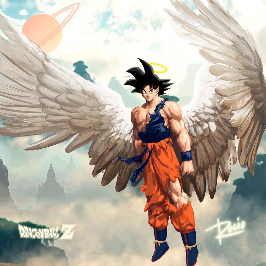 Angel Goku Wallpapers