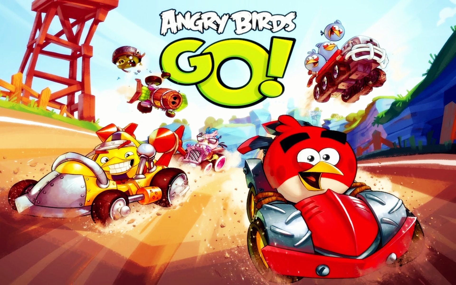 Angry Birds Go Wallpapers