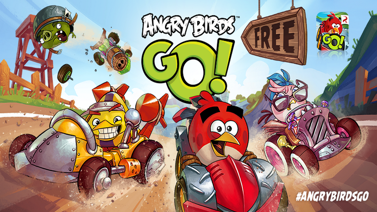 Angry Birds Go Wallpapers