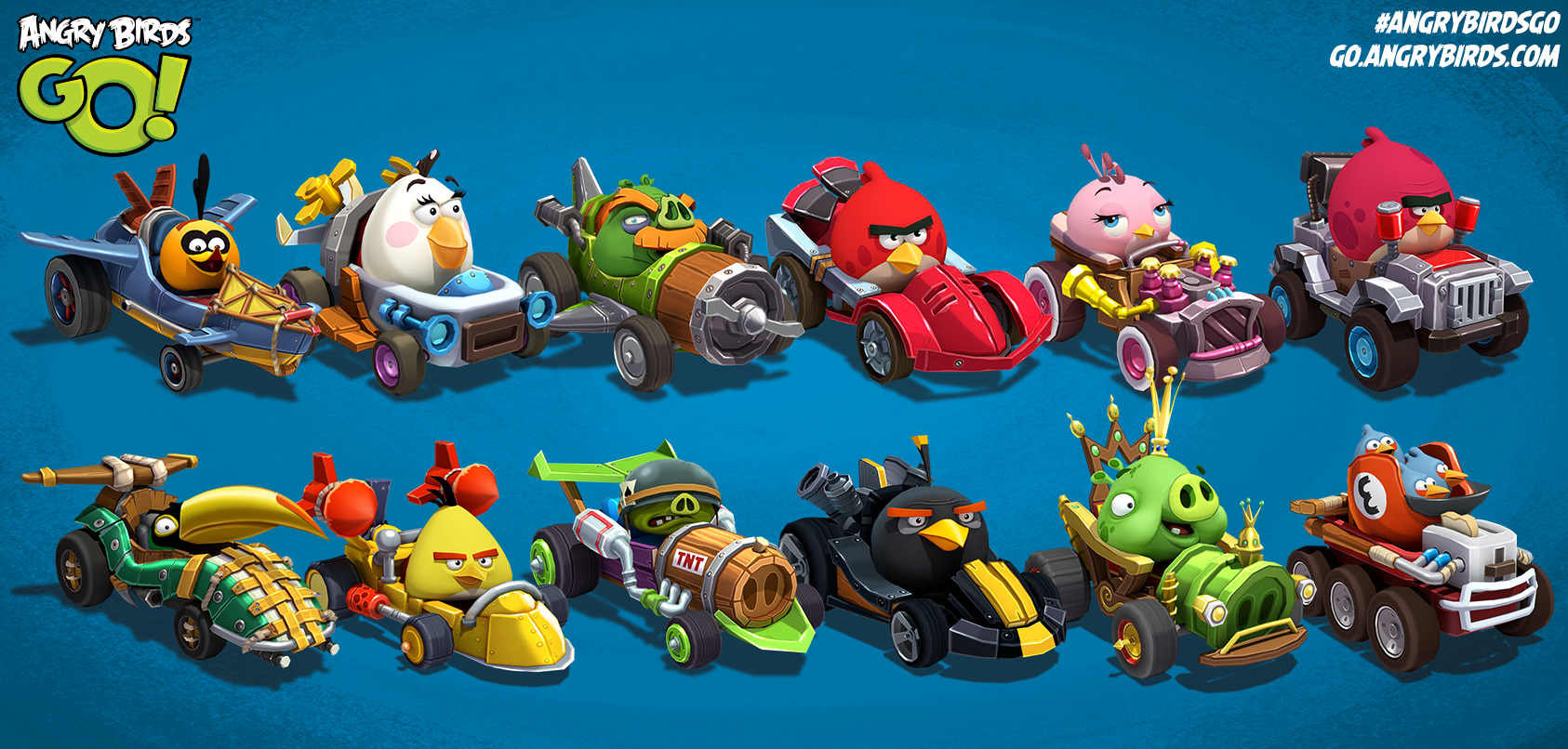 Angry Birds Go Wallpapers