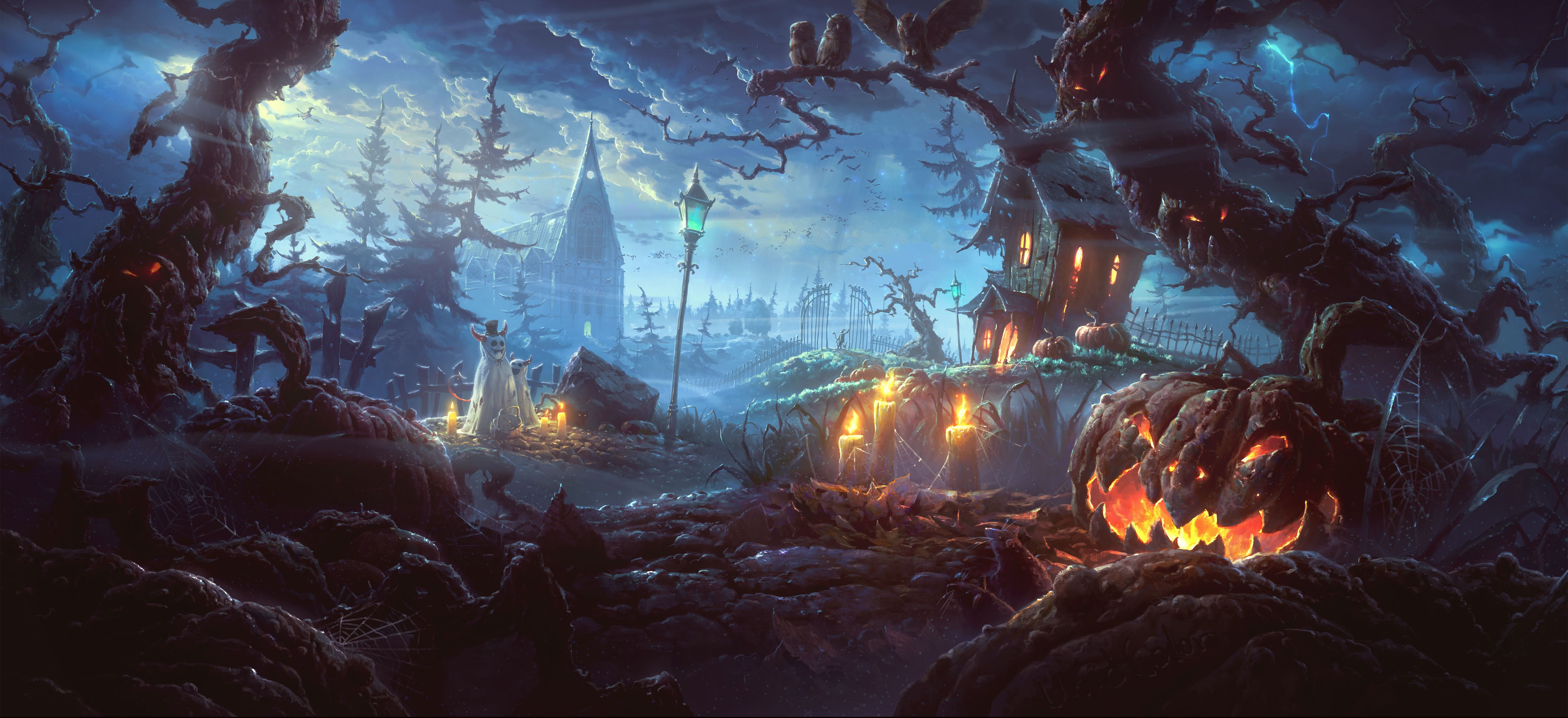 Animated Halloween Wallpapers