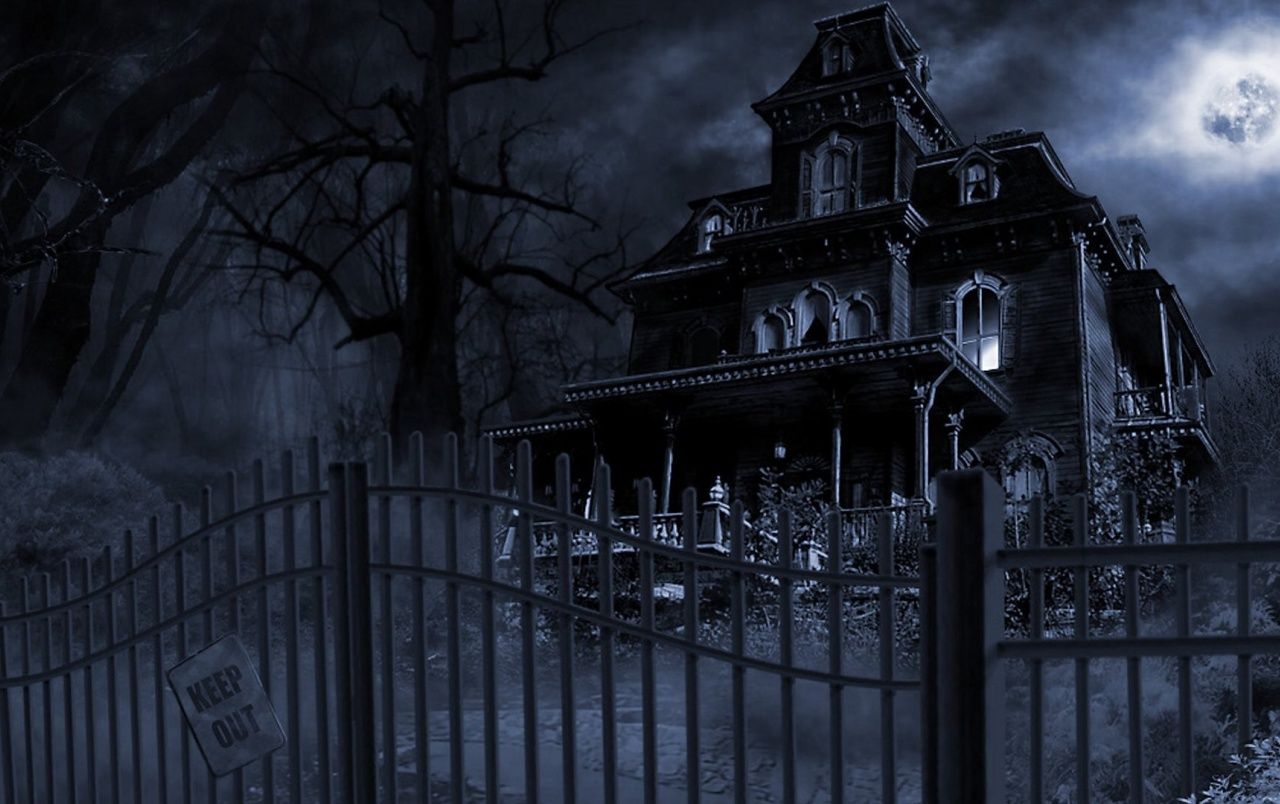 Animated Haunted House Wallpapers