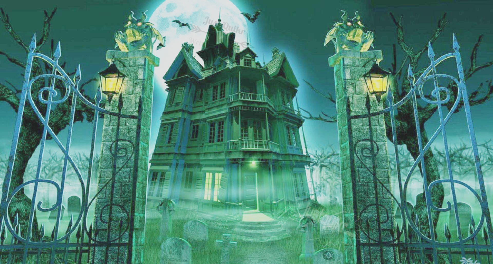 Animated Haunted House Wallpapers