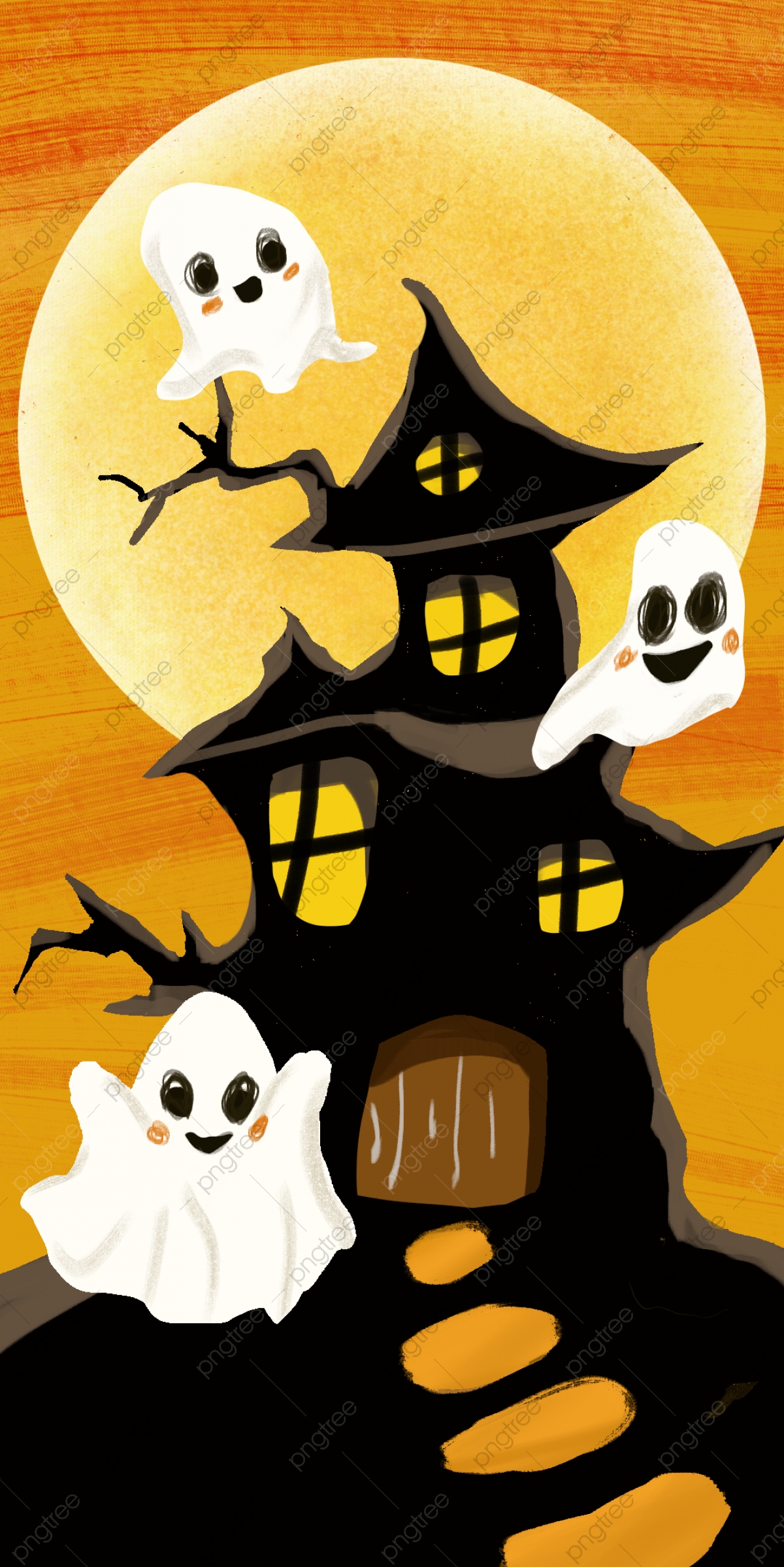 Animated Haunted House Wallpapers