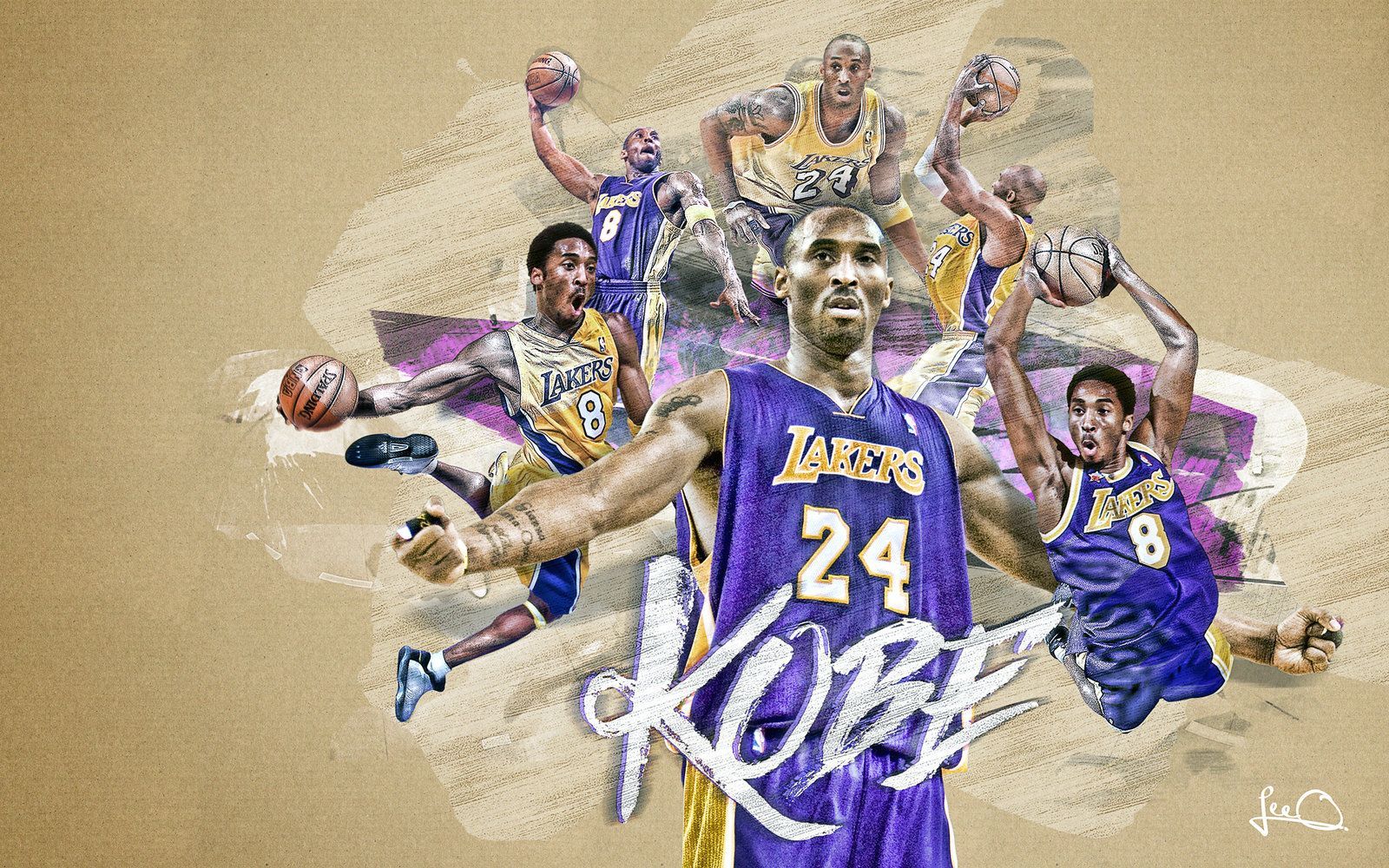 Animated Kobe Bryant Wallpapers