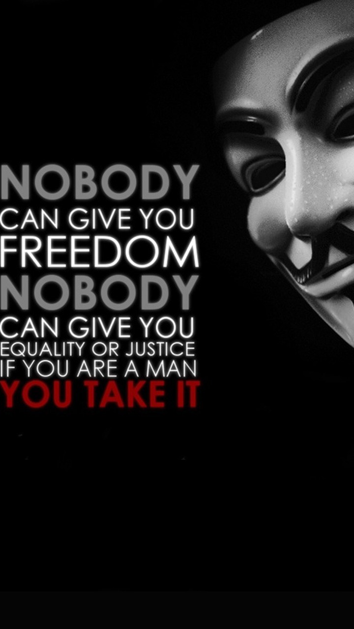 Anonymous Quote Wallpapers