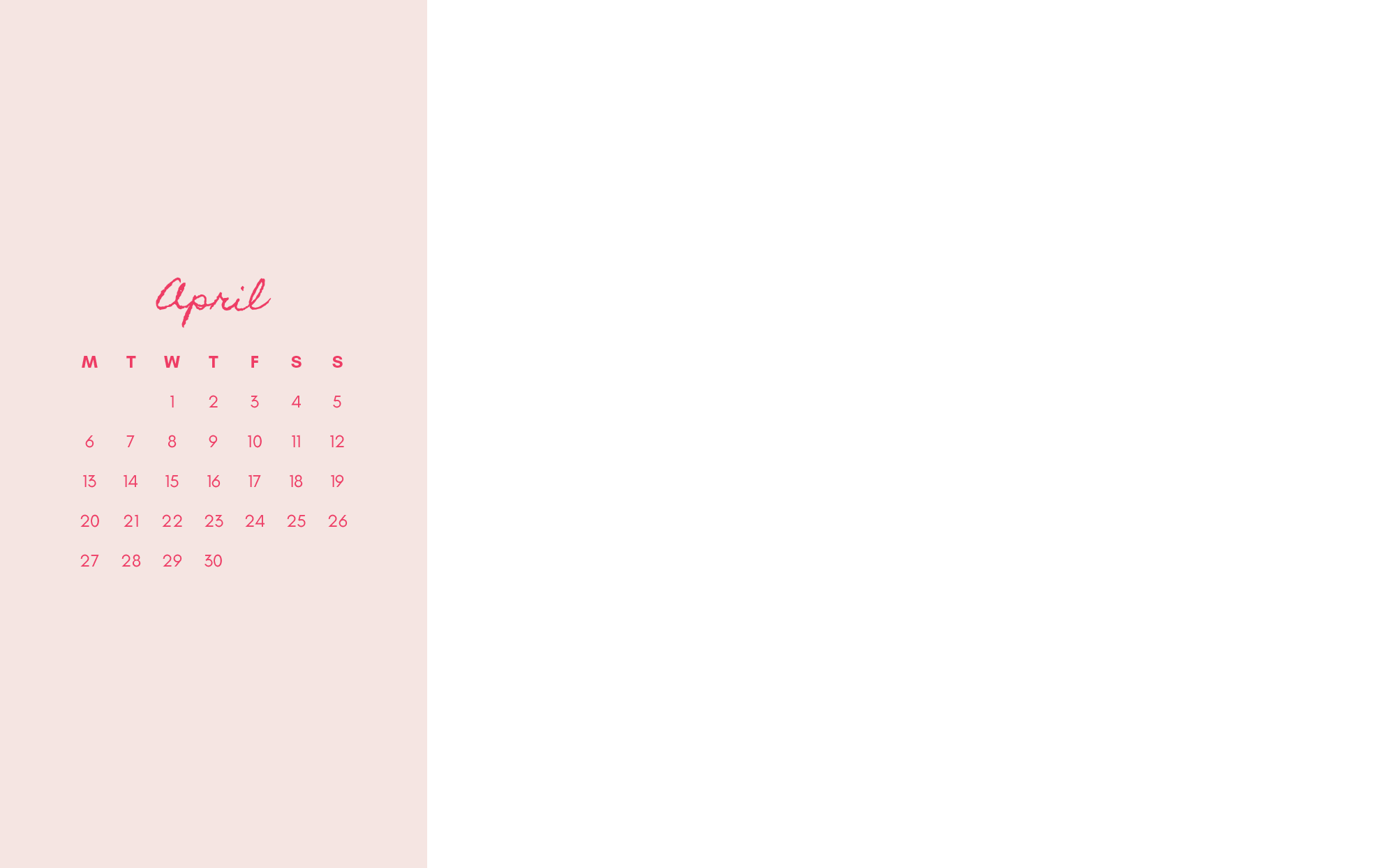 April Desktop Wallpapers