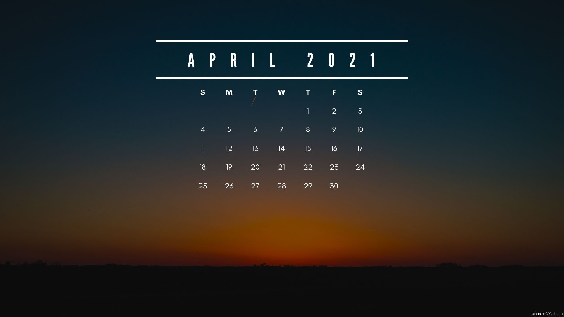 April 2021 Wallpapers