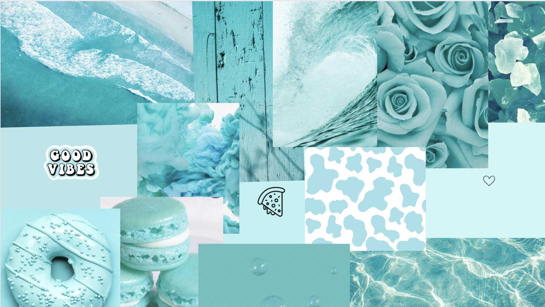 Aqua Aesthetic Wallpapers