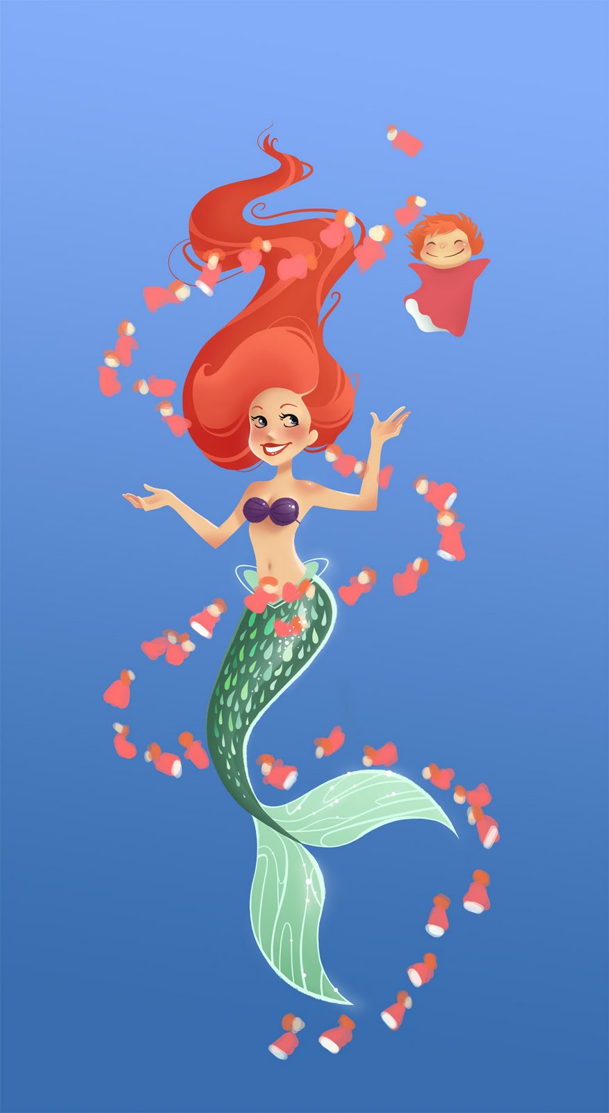 Ariel Iphone Wallpapers