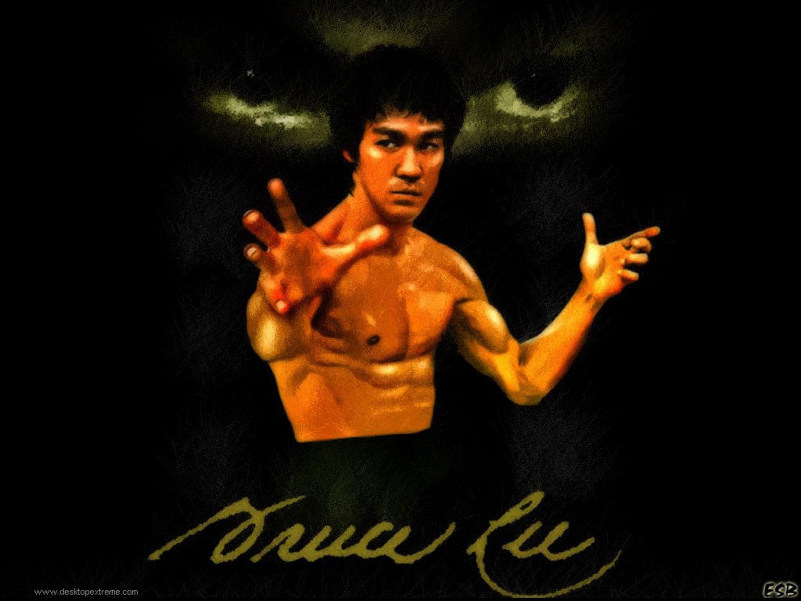 Art Bruce Lee Wallpapers