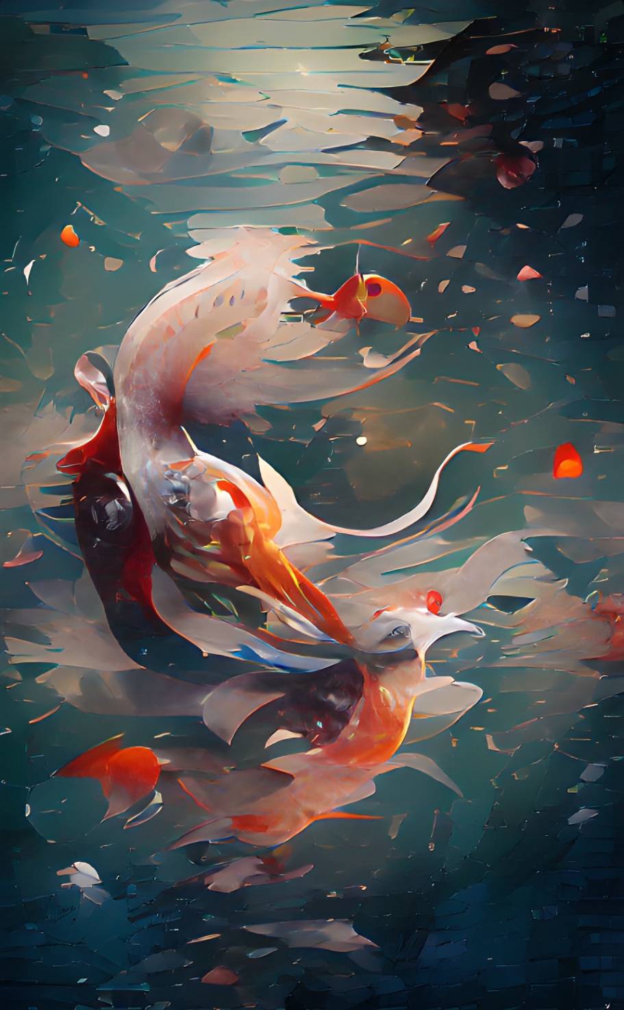 Art Koi Fish Wallpapers