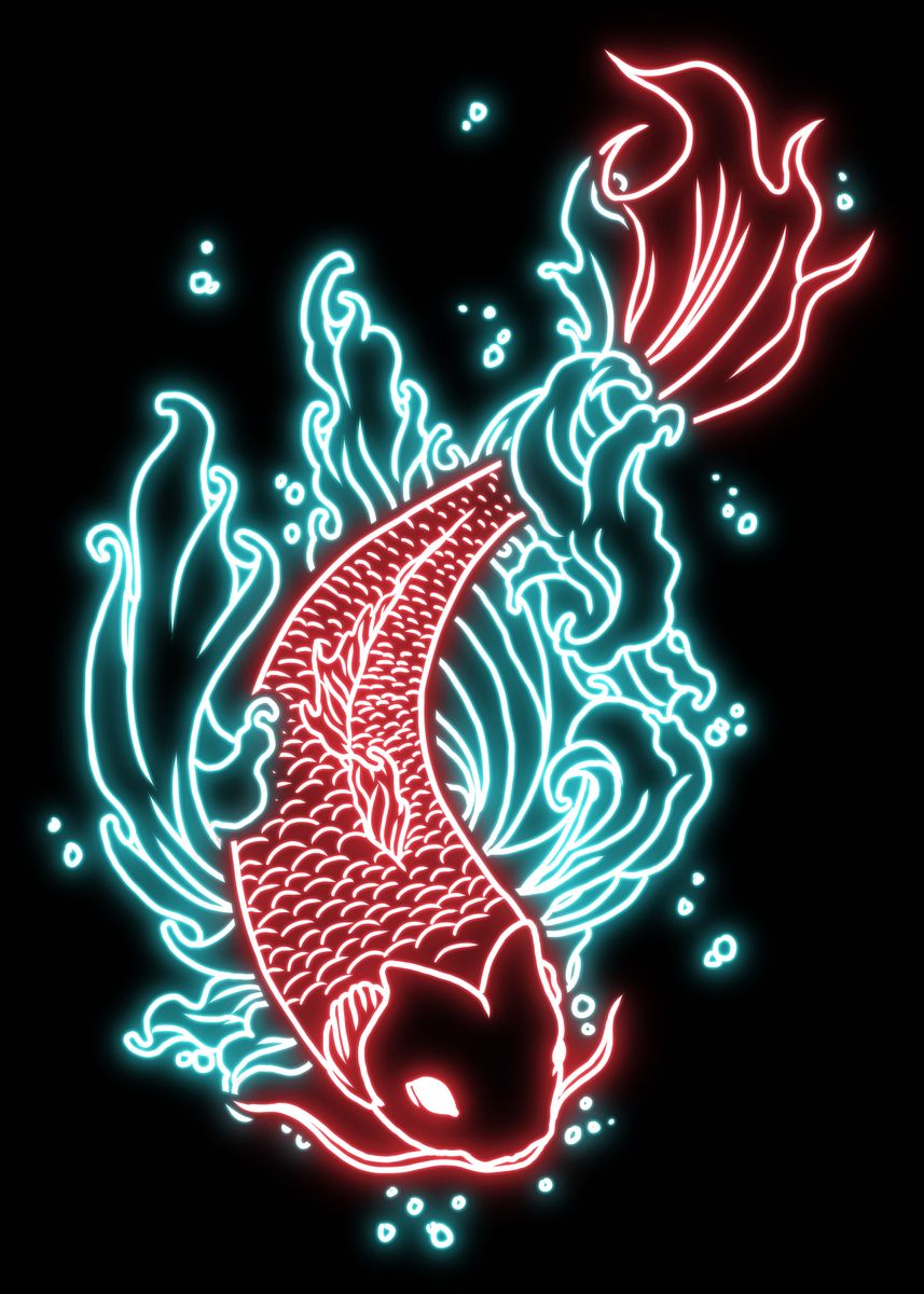 Art Koi Fish Wallpapers