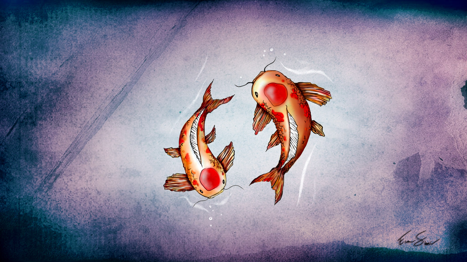 Art Koi Fish Wallpapers