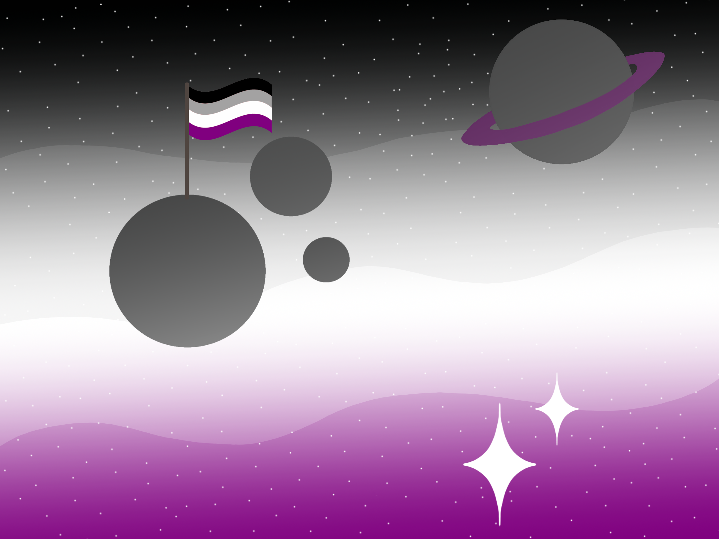 Asexual Flag Wallpapers