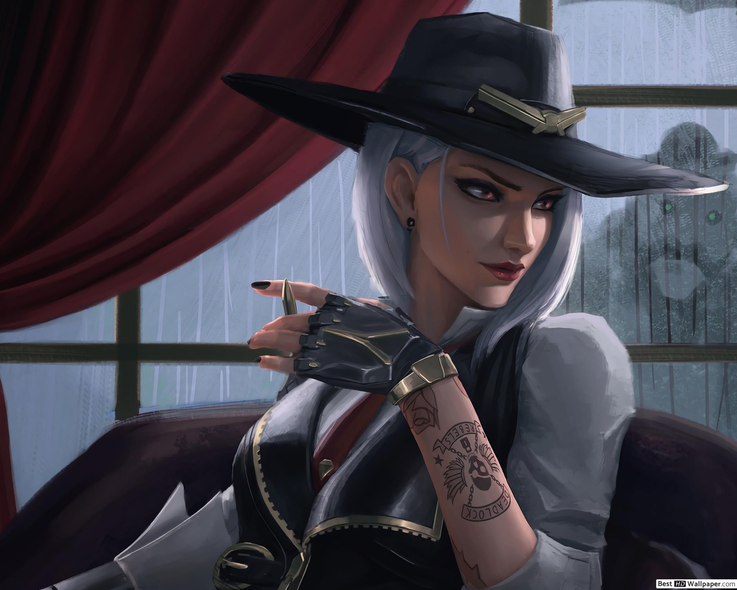 Ashe Overwatch Fanart Wallpapers