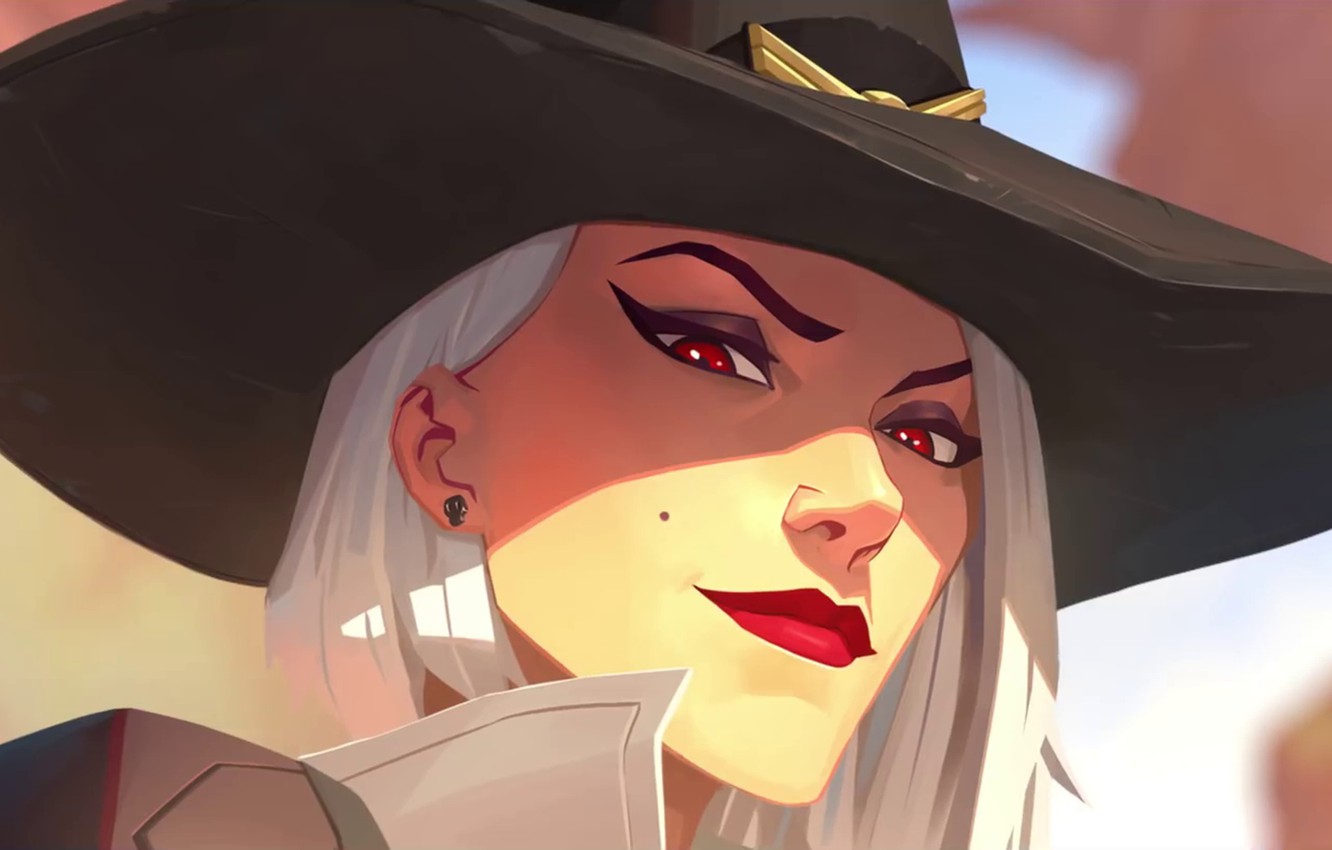 Ashe Overwatch Fanart Wallpapers