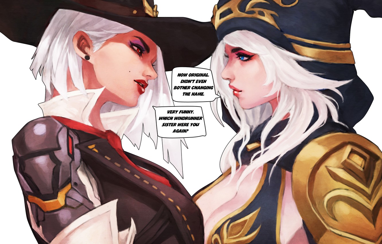 Ashe Overwatch Fanart Wallpapers