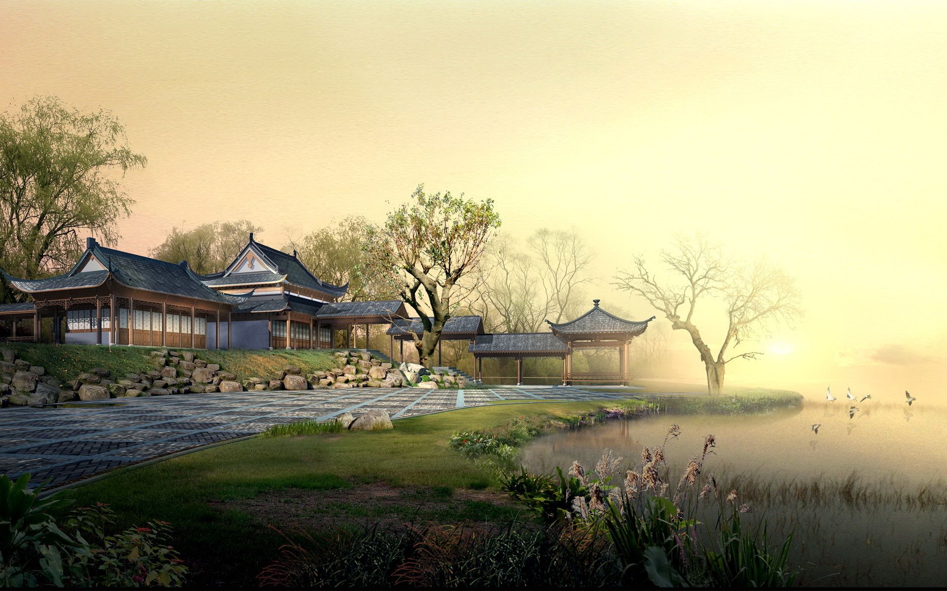 Asian Landscape Wallpapers
