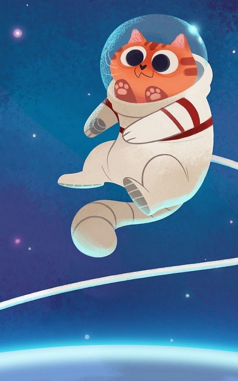 Astronaut Cat Wallpapers