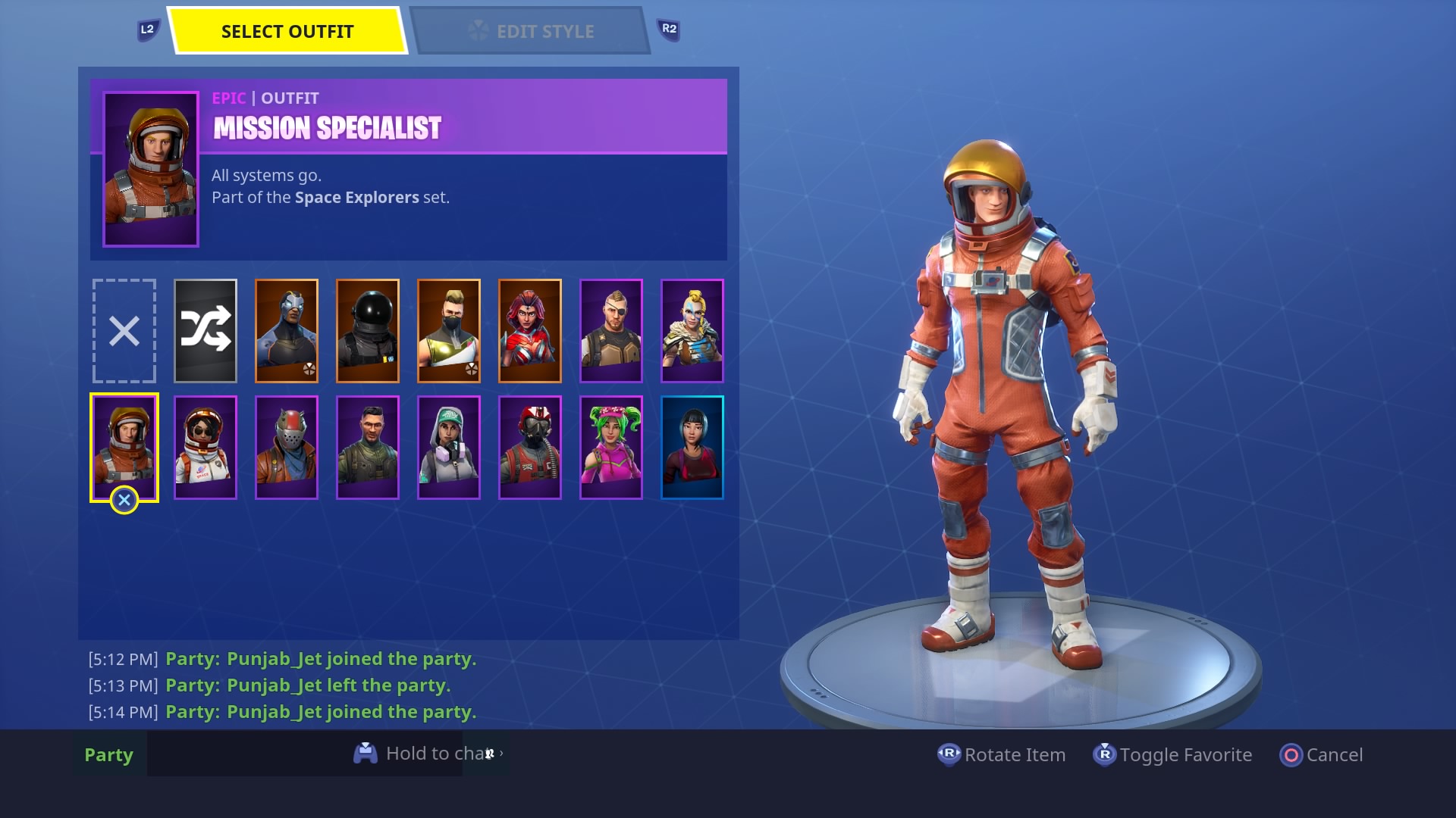 Astronaut Skin Fortnite Wallpapers