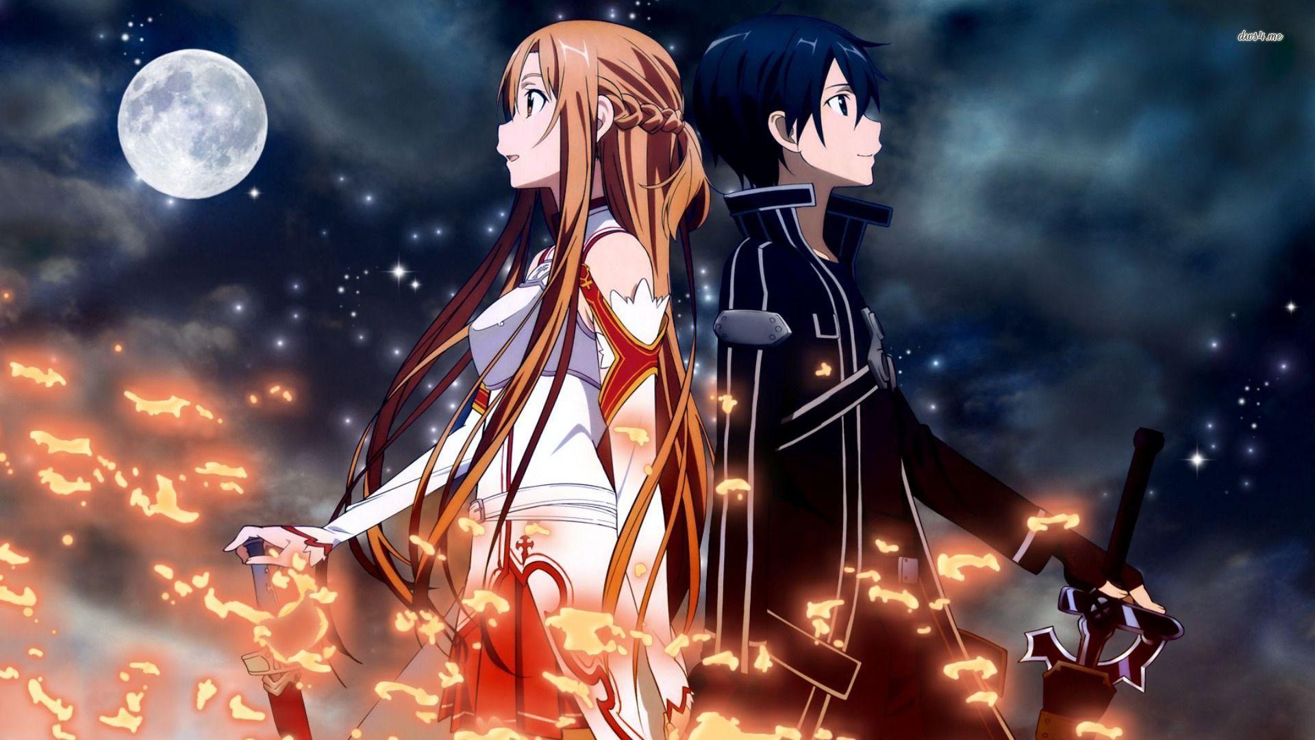 Asuna And Kirito Wallpapers