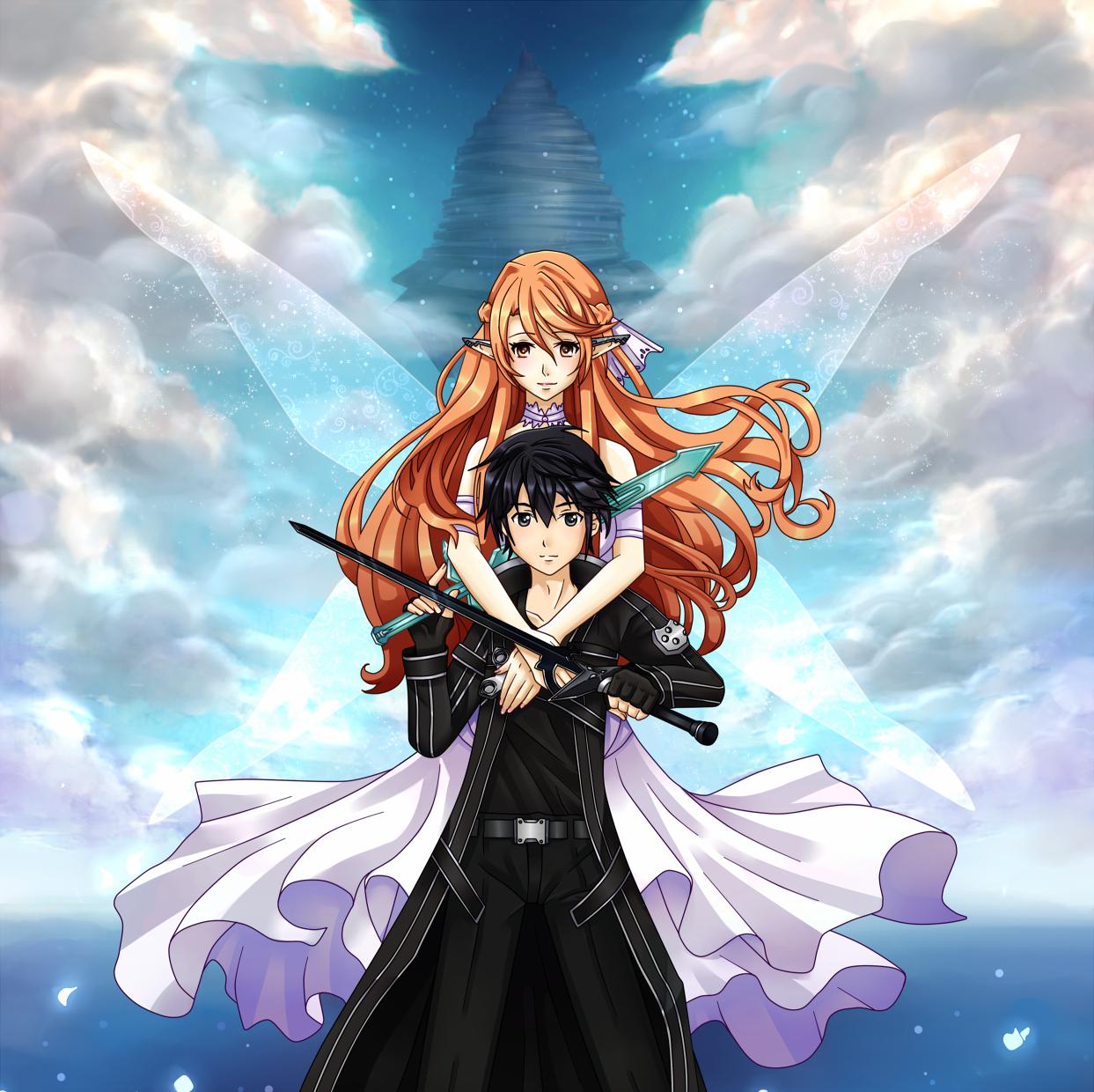 Asuna And Kirito Wallpapers