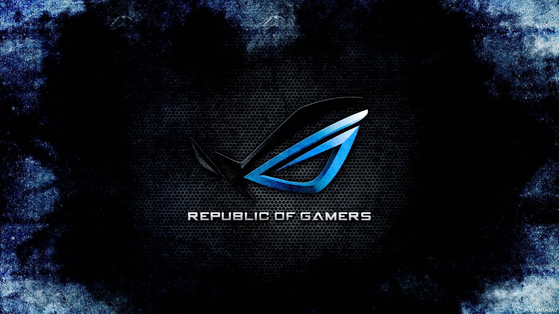 Asus Rog Blue Wallpapers