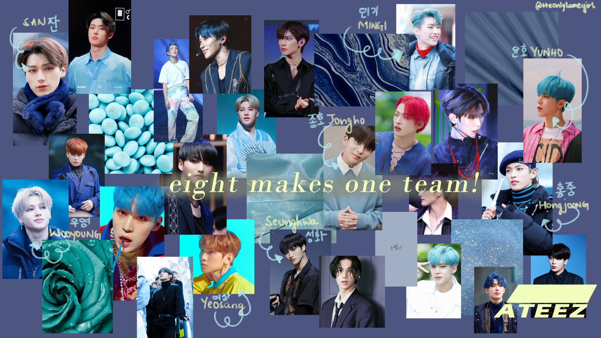 Ateez Desktop Wallpapers