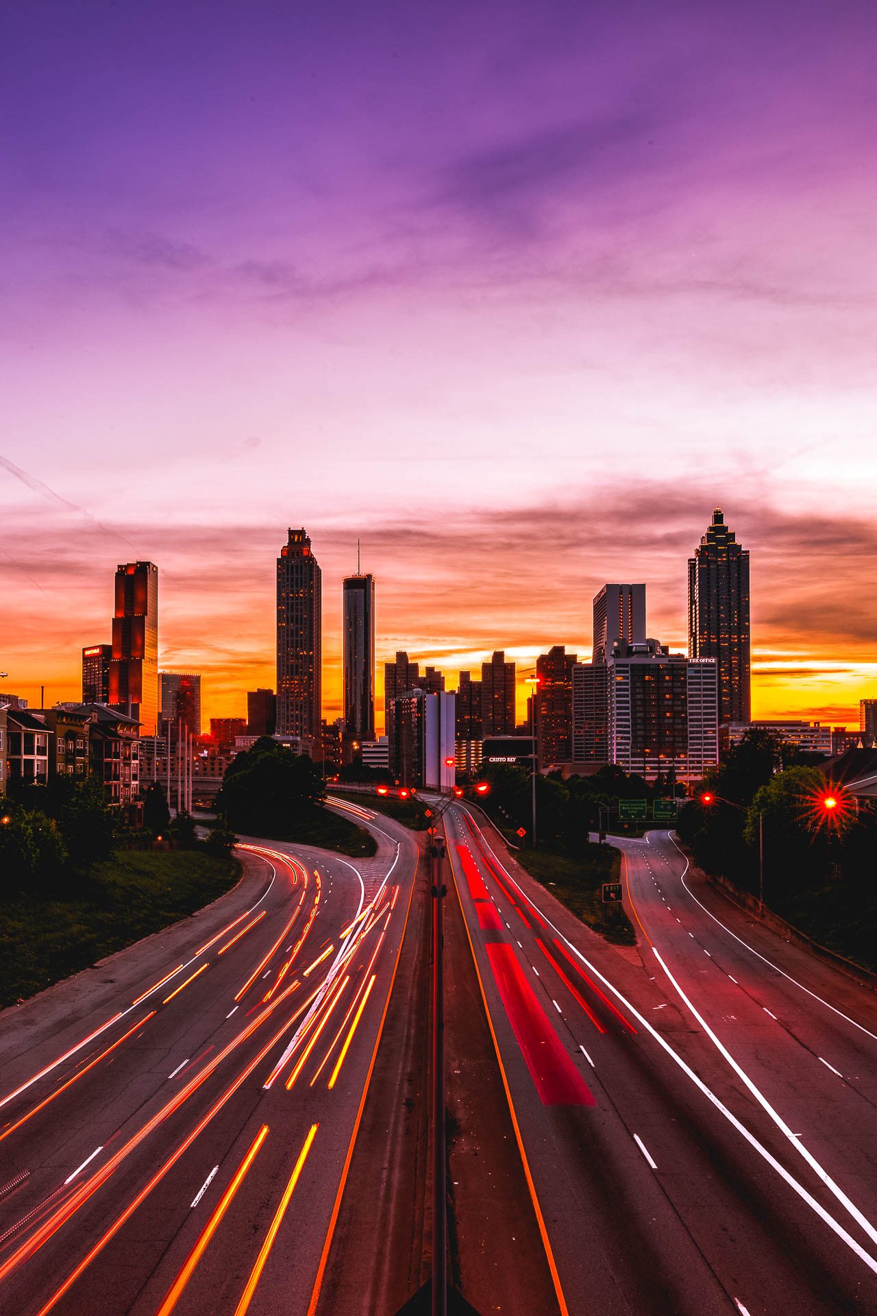 Atlanta Skyline Iphone Wallpapers